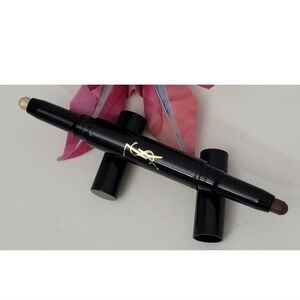 YSL YVES SAINT LAURENT EYE DUO EYESHADOW STICK (2 Sided x 0.03 oz) 3 SMOKER